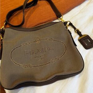 Prada Canvas Crossbody